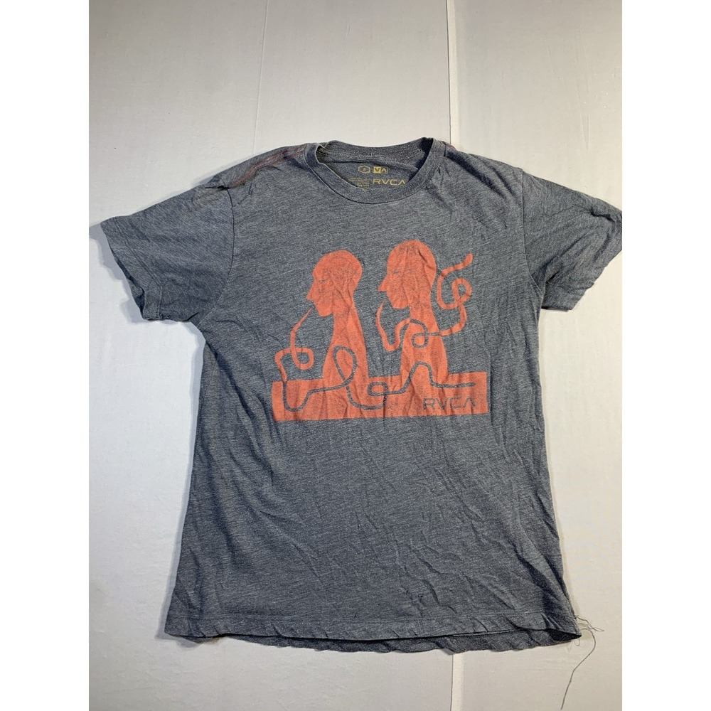 Rvca Ed Templeton Artist Network Program Tshirt size Small Gray